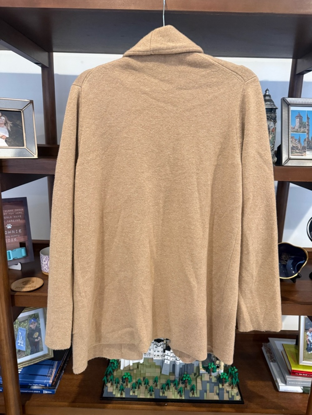 J Crew Open-front sweater-blazer in everyday cashmere - Picture 3 of 6